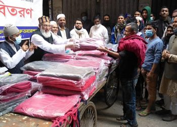 অসহায় শ্রমজীবী শীতার্তদের পাশে দাঁড়ানোর আহবান -আ.ন.ম. শামসুল ইসলাম