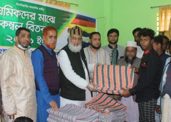 সেবার মানসিকতা নিয়ে শ্রমিকদের মাঝে শ্রমিক কল্যাণ ফেডারেশন কাজ করে যাচ্ছে -আ ন ম শামসুল ইসলাম