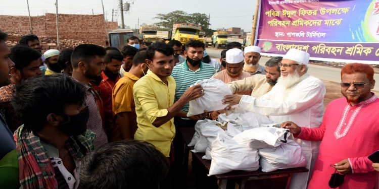 করোনায় পরিবহন শ্রমিকদের সীমাহীন দুর্ভোগ পোহাতে হচ্ছে : আ ন ম শামসুল ইসলাম