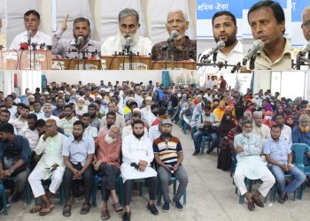 অধিকার আদায়ে শ্রমিক সংগঠনগুলো মাঠে ঐক্যবদ্ধ হতে হবে : অধ্যাপক হারুনুর রশিদ খান